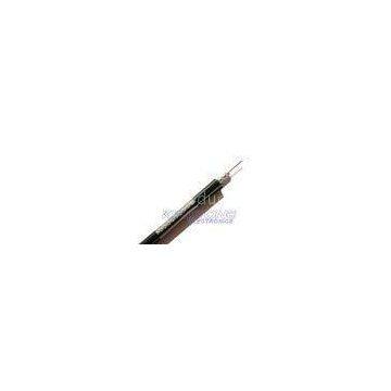 RG6 75 Ohm Coaxial Cable with Messenger 18AWG CCS 60% AL Braiding CM PVC for CATV