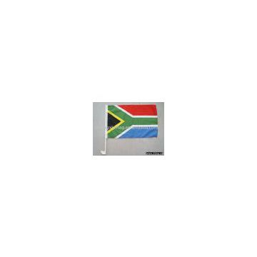 world cup car flag-South africa car flag