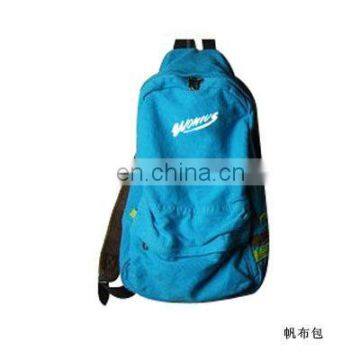 RPET newly arrival popular fashion canvas School bag backpack