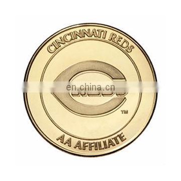 High quality Custom Engraved Gold coins