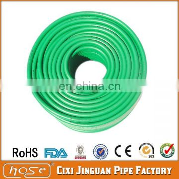 3 Layer Braided 3/8" Green PVC LPG Gas Flexible Pipe Hose, Flexible Plastic Hose, Flexible Plastic Pipe