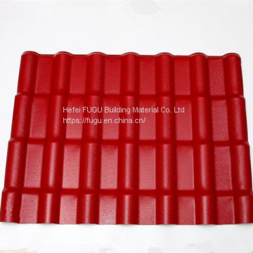 Easy Install ASA Coated Plastic Synthetic Resin Roof Tile Plain Roof Tiles FG-880