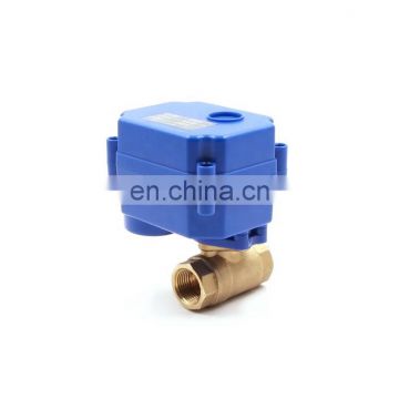 High quality Motorized electrical 2 way Valve two-way motorized valves with screw connection the valve and actuator