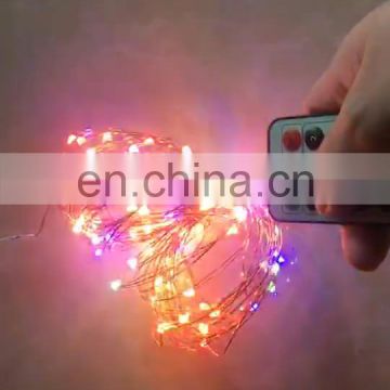 USB Powered LED Copper Wire String Lights 10M 100 LEDs Garland Home Christmas Wedding Decoration Fairy DIY light
