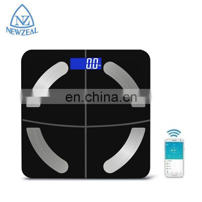 180Kg Blue tooth Smart Innovation Electronic Digital Body Fat Weight Scale With Fitness APP