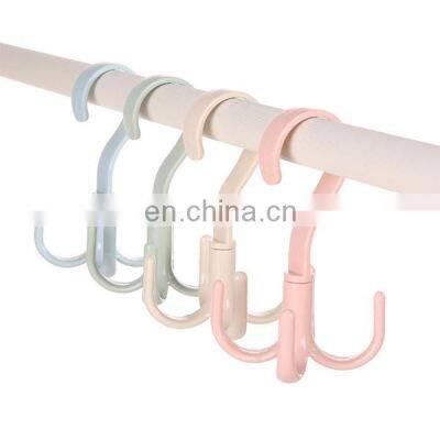 Plastic Suit Hanger Plastic Hangers For Suits With 4 Hooks For Belt Shoes Bags Holder Household Items Multifunctional Acrylic