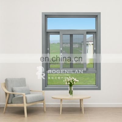 T Slots Double Glazed Design Sliding Aluminum Profile Door Window Custom