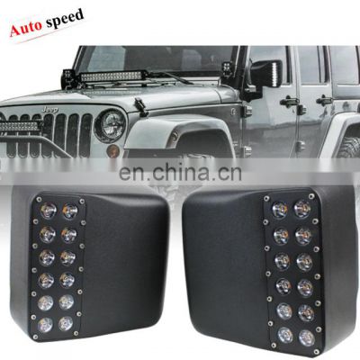 LED mirror cover(without mirror) fit for Jeep Wrangler JK