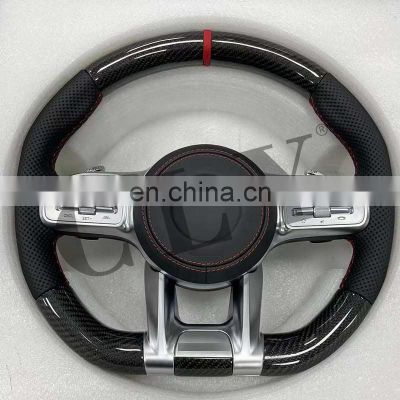 CLY Automatic Steering Wheels For Mercedes A C E S CLA GLA GLC GLE GLS GLE Class Change AMG Steering Wheel