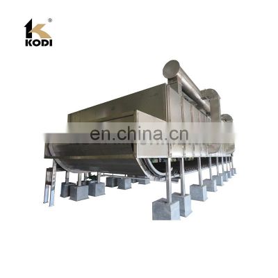 KODI ISO GMP Continuous Hot Air Carrot Mesh Belt Dryer / Conveyor Dryer / Band Dryer
