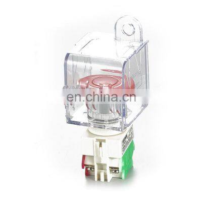 Transparent Glass Resin PC Material Electric Emergency Stop Lockout