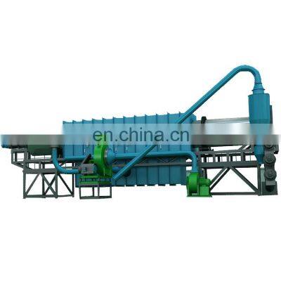 Environmental Smokeless Rotary Continuous Rice Husk Coconut Shell Bamboo Chips Charcoal Making Machine  Carbonization Furnace
