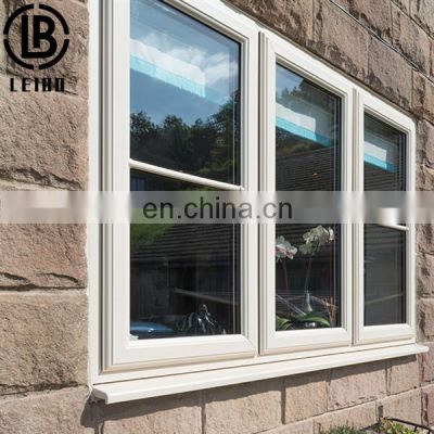 Hot sales low price upvc glazed casement windows 47 x 72 vinyl casement window casement upvc window