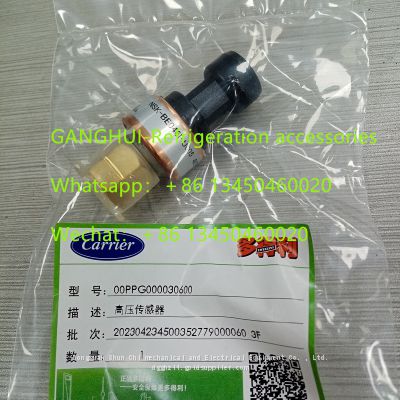 Carrier  air-cooled screw 00PPG000003000 high pressure sensor NSK-BE046I-U005