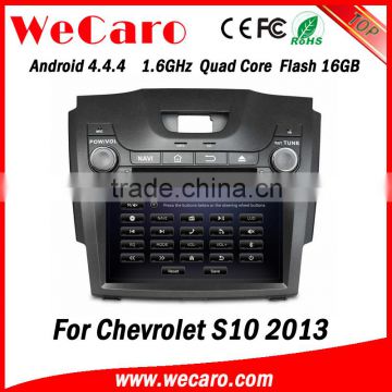 Wecaro WC-CS8065 8" Android 4.4.4 car stereo 1024 * 600 touch screen car dvd for chevrolet s10 radio gps gps 2013