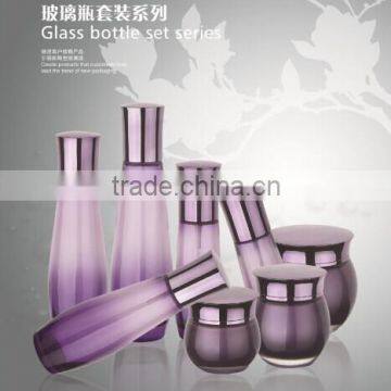 Glass Material and Plastic Cap Material Glass Cosmetic Bottle