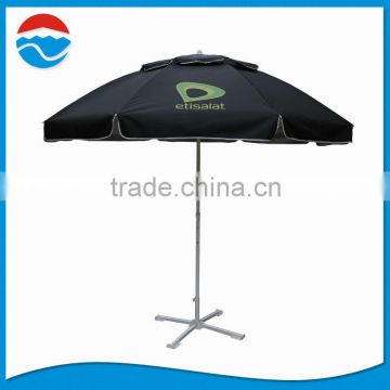 270CM*8k black advertising heavy duty umbrellas