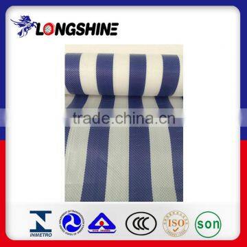 china white pe tarpaulin factory white/blue