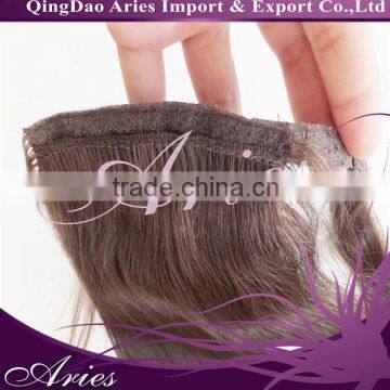 wrap around human hair ponytail