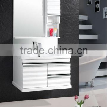 Modern design waterproof bathroom PVC cabinet