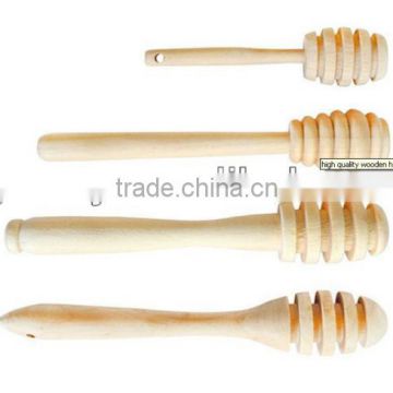 Handmade Solid Wooden Honey Dipper with FSC