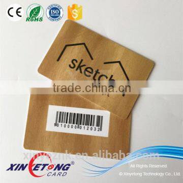 Factory Price EAN Barcode Plastic PVC Gift Cards