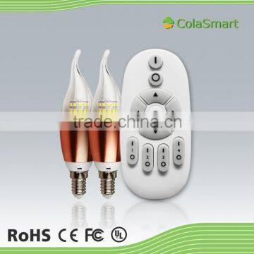 Colasmart CS-LGCD-4W-14SCR Color Temperature Dimmable Smart Remote Mi.light Led Bulb Light