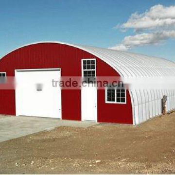 Pre-created Mobile Steel Building for Working / Storing Doogs with Arch Roof