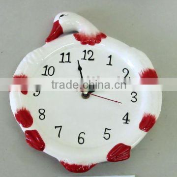 ceramic clock, ceramic wall clock