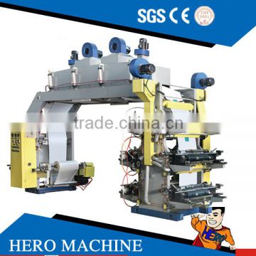 HERO BRAND High speed 6 color plastic bag flexo printing machine price