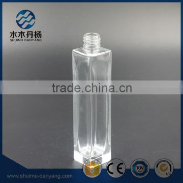 50ml clear glass perfume bottle with airbag pump sprayer
