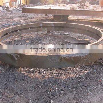 OEM riding ring kiln tyre rotary steel cast for cement machinery