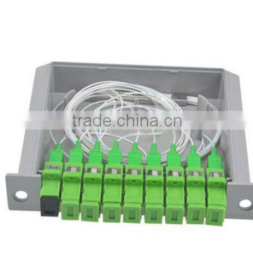 FTTH 1*4 1*8 1*16 1*32 1*64 plc lgx splitter, Fiber optical PLC Splitter/ SC adapter LGX BOX