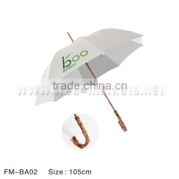New design natural bamboo umbrellas