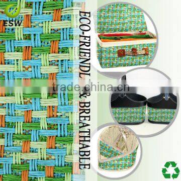 Eco-Friendly Natural Paper Straw Fabric