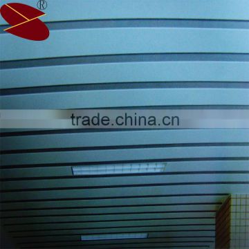 China manufacturer building material metal strip ceiling tiles