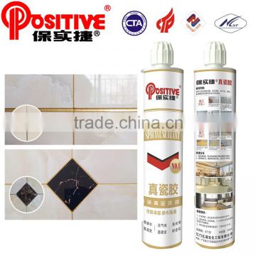 Liquid epoxy resin tile and grout adhesive