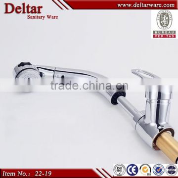 2014 water faucet china pull out kitchen faucet factory, chromed purified water kitchen faucet mixer