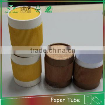 fashionable full design printing corrugated paper tube cans Made In China