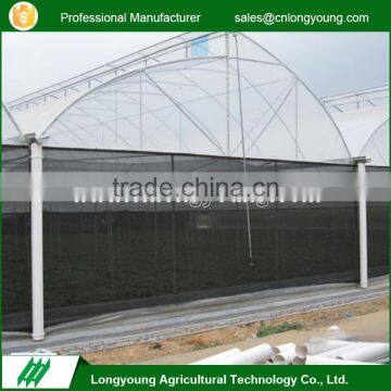 2017 Newest agriculture sawtooth plastic film poly arch greenhouse