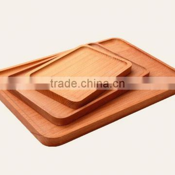Custom fashion wooden serving tray for food