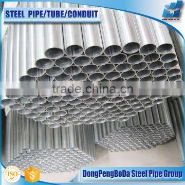 cold drawn q195 low carbon pre galvanised tube