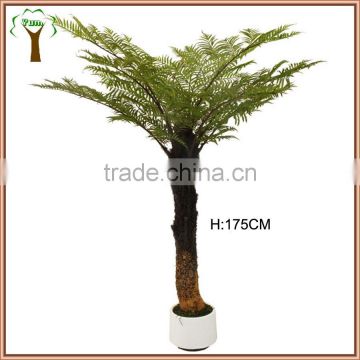 artificial spinulose fern tree for landscape project using