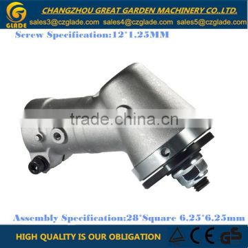 28mm Pipe Dia Brush Cutter Gear Box Garden Spare Parts S-28 square hole Grass trimmer Factory China manufactory