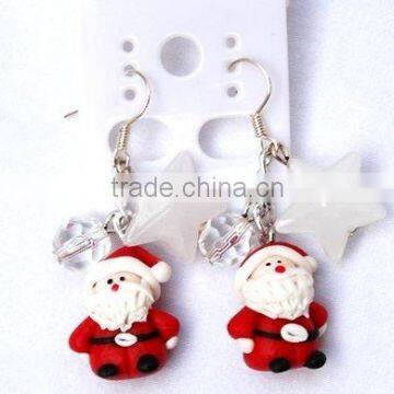 Santa Christmas Fashion Jewelry Earring ( santa ice )