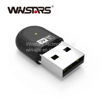 AC600 USB 2.0 Dual Band Mini Wireless WiFi Adapter CE FCC All Certified