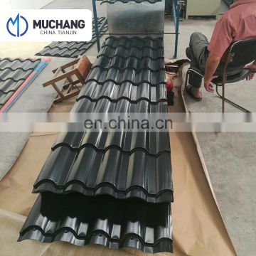 long span color coated corrugated roofing sheet YX25-205-820
