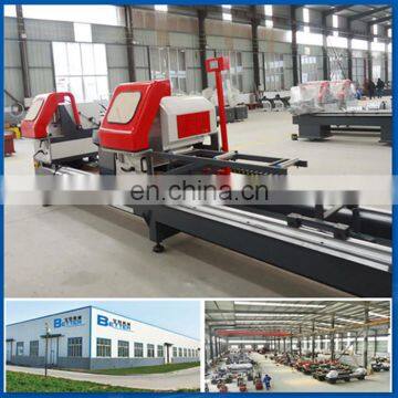 China manufacturer CNC aluminum windows / double head cutting machine