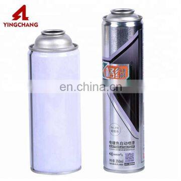 Factory sale custom metal spray paint aerosol tin can for engine cleaner