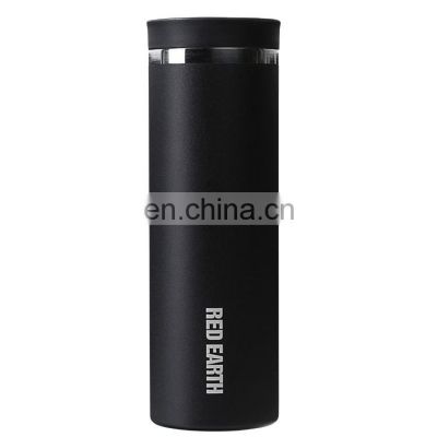 Custom concise 450ml double wall vacvuum flask insulated bottle for coffee
